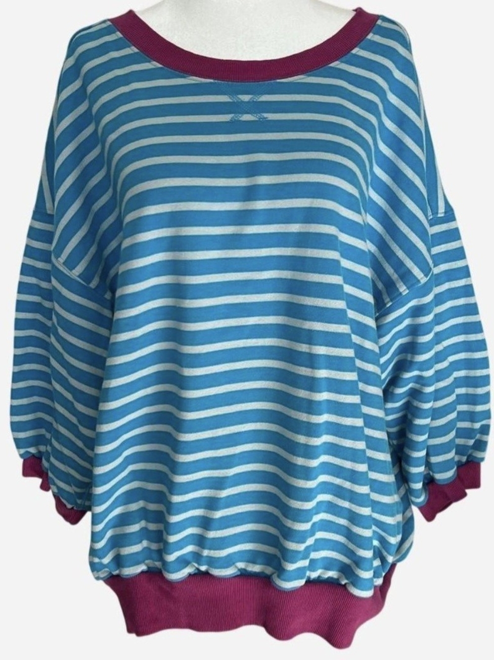 Anthropologie Pilcro Niki Bubble Sweatshirt